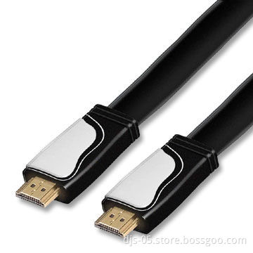 HDMI Flat Cable, Compatible with DVD Players, TVs, and PCs, Supports 1,080P